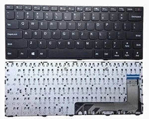 Lenovo E41-25 Laptop Keyboard Replacement | Genuine Black US Layout Keyboard-0014