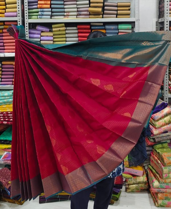 New Arrival: Premium Vaira Oosi Sarees with Contrast Jari Work-0018