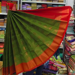 New Arrival: Premium Vaira Oosi Sarees with Contrast Jari Work-0016