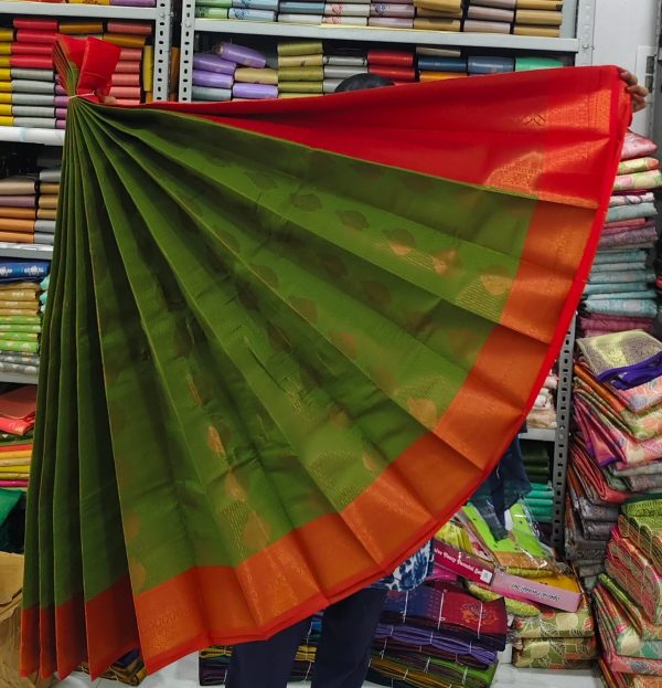 New Arrival: Premium Vaira Oosi Sarees with Contrast Jari Work-0016