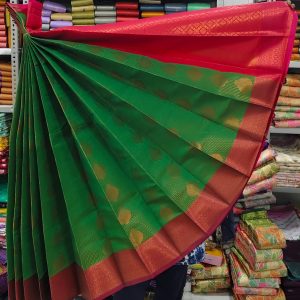 New Arrival: Premium Vaira Oosi Sarees with Contrast Jari Work-0019