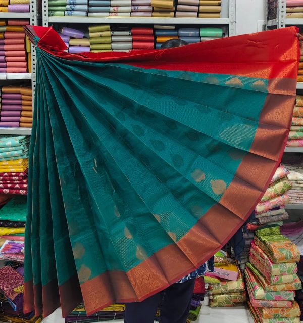 New Arrival: Premium Vaira Oosi Sarees with Contrast Jari Work-0020