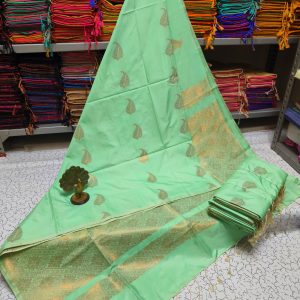Premium Kanjivaram Jacquard Soft Silk Saree | Rich Pallu & Designer Putta Work-0013