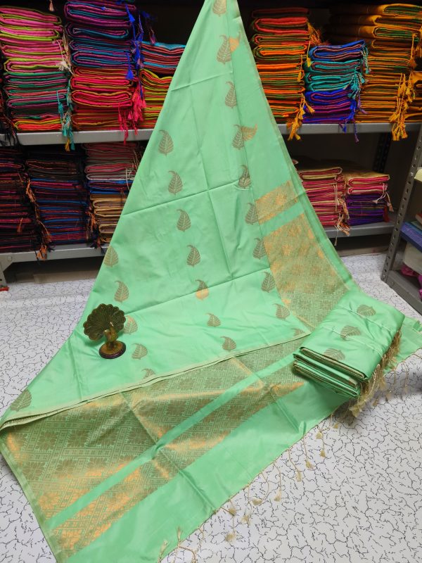 Premium Kanjivaram Jacquard Soft Silk Saree | Rich Pallu & Designer Putta Work-0013