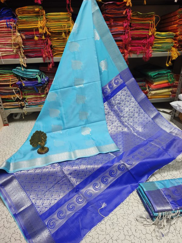 Premium Kanjivaram Jacquard Soft Silk Saree | Rich Pallu & Designer Putta Work-0039