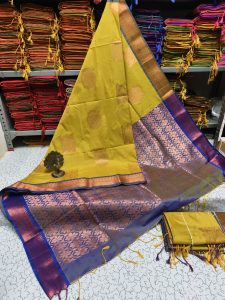 Premium Kanjivaram Jacquard Soft Silk Saree | Rich Pallu & Designer Putta Work-0033