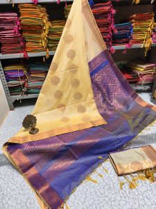 Premium Kanjivaram Jacquard Soft Silk Saree | Rich Pallu & Designer Putta Work-0032