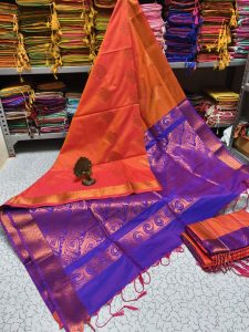 Premium Kanjivaram Jacquard Soft Silk Saree | Rich Pallu & Designer Putta Work-0016