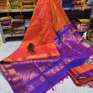 Premium Kanjivaram Jacquard Soft Silk Saree | Rich Pallu & Designer Putta Work-0016