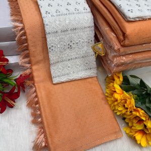 Premium Georgette Fancy Saree | Soft & Smooth Designer Saree with Embroidered Blouse-0026
