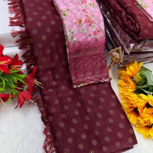 Premium Georgette Fancy Saree | Soft & Smooth Designer Saree with Embroidered Blouse-0047
