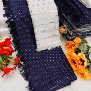 Premium Georgette Fancy Saree | Soft & Smooth Designer Saree with Embroidered Blouse-0051