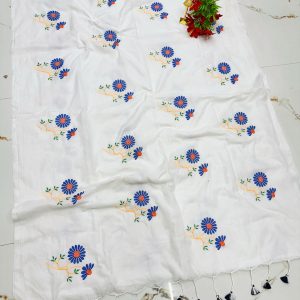 Premium Soft Kaadhi Cotton Saree | 100% Cotton Thread | Running Blouse Included-0060