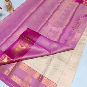 Elegant Semi Soft Silk Saree | Stunning Contrast Pallu | Budget-Friendly Gift Saree-0016