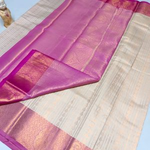 Elegant Semi Soft Silk Saree | Stunning Contrast Pallu | Budget-Friendly Gift Saree-0017