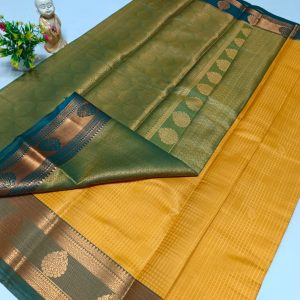 Elegant Semi Soft Silk Saree | Stunning Contrast Pallu | Budget-Friendly Gift Saree-0018