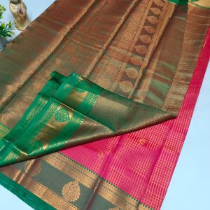 Elegant Semi Soft Silk Saree | Stunning Contrast Pallu | Budget-Friendly Gift Saree-0021