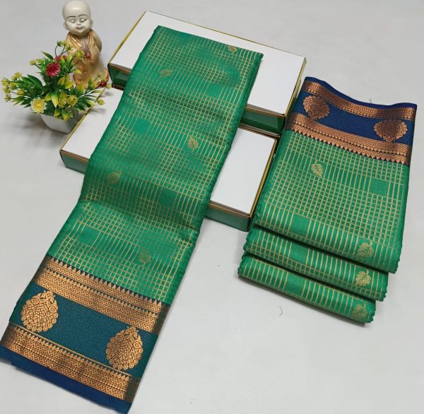 Elegant Semi Soft Silk Saree | Stunning Contrast Pallu | Budget-Friendly Gift Saree-0022