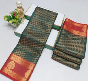 Elegant Semi Soft Silk Saree | Stunning Contrast Pallu | Budget-Friendly Gift Saree-0024
