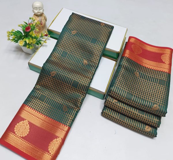 Elegant Semi Soft Silk Saree | Stunning Contrast Pallu | Budget-Friendly Gift Saree-0024