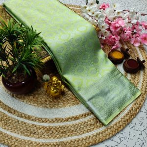 Elite Bridal Pick & Pick Saree | Samuthrika Vasthrakala Style | Real 3D Embossed Silk-0010