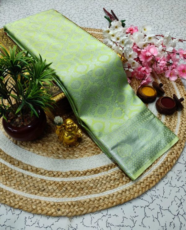 Elite Bridal Pick & Pick Saree | Samuthrika Vasthrakala Style | Real 3D Embossed Silk-0010