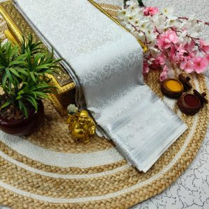 Elite Bridal Pick & Pick Saree | Samuthrika Vasthrakala Style | Real 3D Embossed Silk-0017