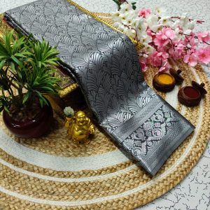 Elite Bridal Pick & Pick Saree | Samuthrika Vasthrakala Style | Real 3D Embossed Silk-0012
