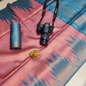 Fancy Big Tower Border Tissue Silk Saree | Rich Pallu | Smooth Silk Texture-0011